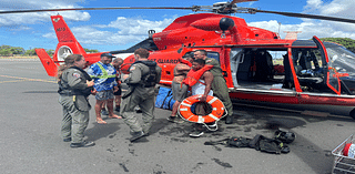 Coast Guard rescues three from sinking boat near Honolulu Harbor