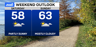 Clouds linger; better weather for the weekend