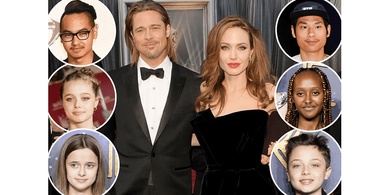 Meet Angelina Jolie and Brad Pitt’s 6 kids