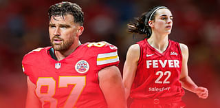 Travis Kelce shares what he and Caitlin Clark have in common