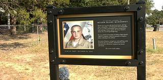 New memorial honors 14-year-old boy struck and killed by driver