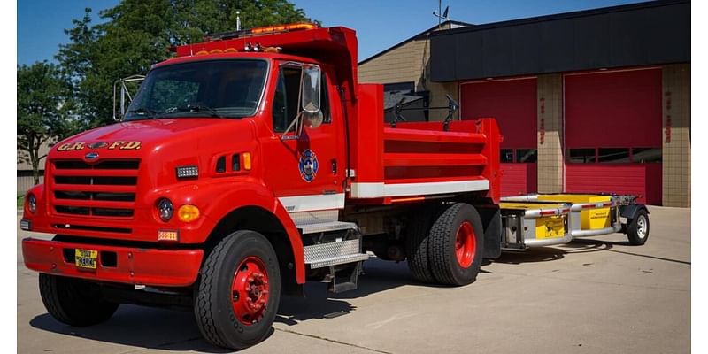 Grand Rapids fire truck stuck by suspected drunk driver on US-131