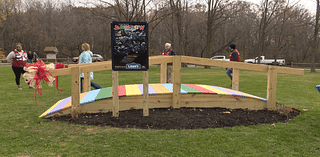 New rainbow bridge added to Fabrizi Dog Park for grieving pet owners