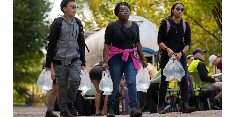 A week after Helene hit, thousands still without water struggle to find enough