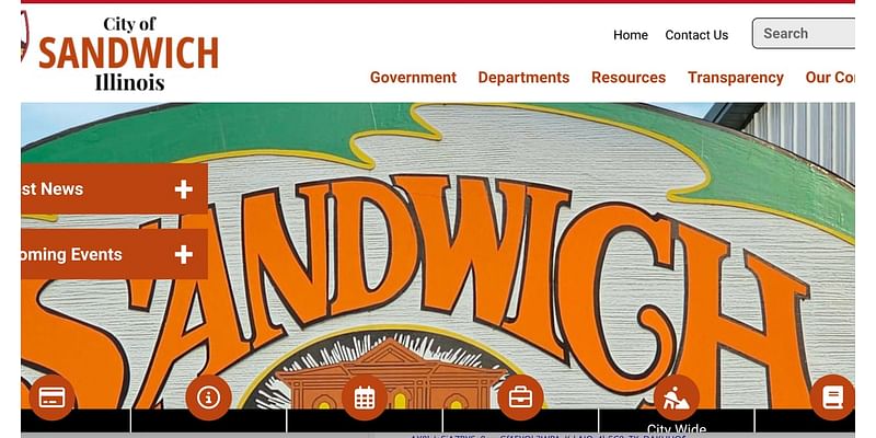 Sandwich city website gets new look