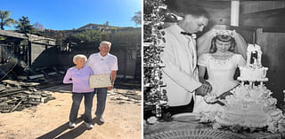 California couple of 63 years loses nearly everything in Mountain Fire except their wedding album