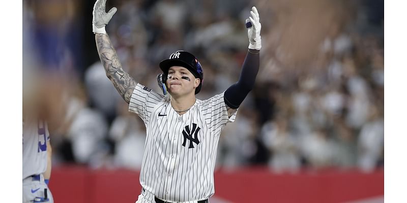 Verdugo’s go-ahead single and acrobatic catch lift Yankees over Royals 6-5 in ALDS opener