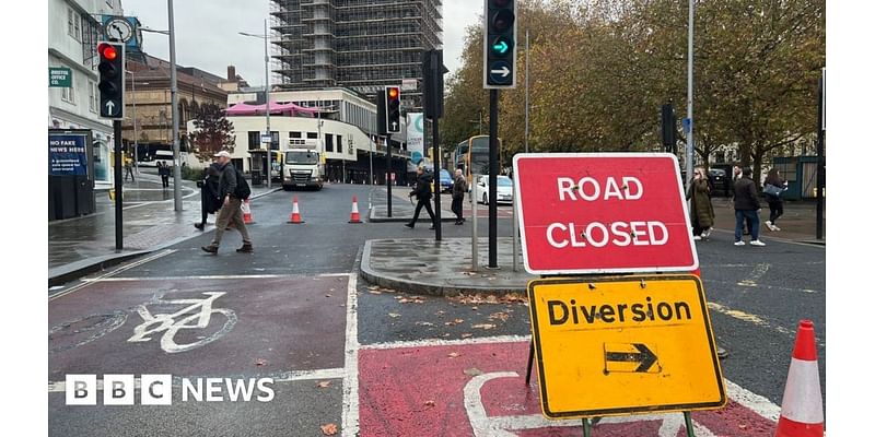 Long bus delays in Bristol after burst water main