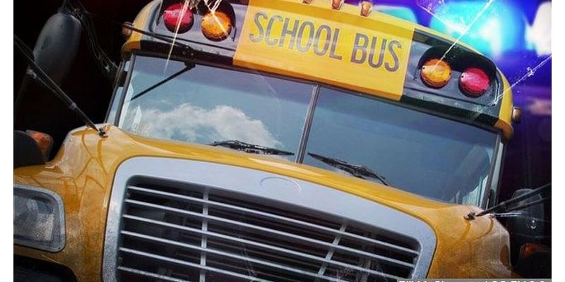 Two vehicle accident involving a school bus in Crawfordville leaves one with minor injuries