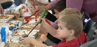 Kids, seniors come together in Cedar Springs to prep Thanksgiving meals for families in need