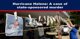 Hurricane Helene: A case of state-sponsored murder