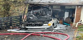 Vehicle fire in Roanoke County estimates $30,000 in damage