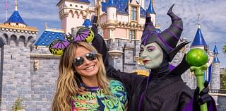 Heidi Klum gets in the Halloween spirit at Disneyland ahead of her highly-anticipated costume