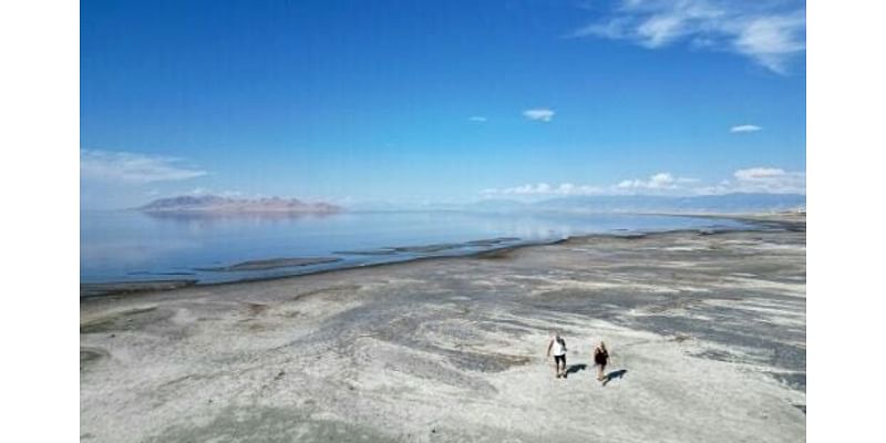 As Great Salt Lake dries, Utah Republicans pardon Trump climate skepticism