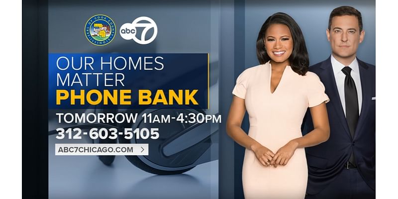 Our Homes Matter phone bank to connect homeowners to thousands of unclaimed dollars Thursday