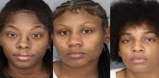 MPD: Three women caught in stolen Maxima with stolen merchandise