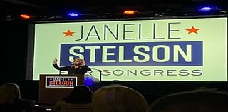 Stelson thanks supporters at election night event in Hershey