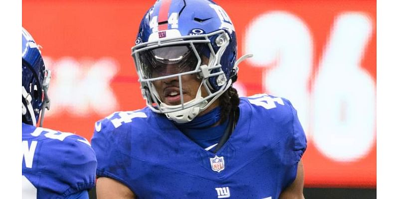 Giants Commit to Nick McCloud Replacement Amid Multiple Week 10 Moves