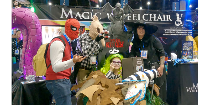 Nonprofit gives the gift of magic by turning wheelchairs into epic costumes