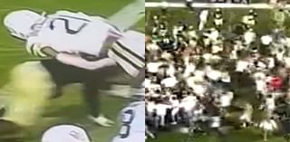 Colorado's Entire Crowd Rushed The Field and Ripped Down The Goal Posts (Before The Game Was Technically Over) After Travis Hunter Forced a Game Winning Fumble on The 1-Yard Line in OT