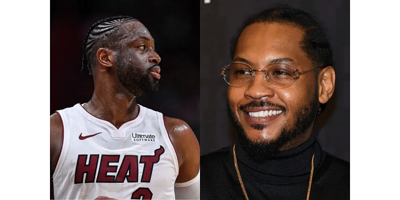 Amid Competition in $441 Billion Industry, Dwyane Wade Praises Carmelo Anthony for Reaction to His Historic Moment