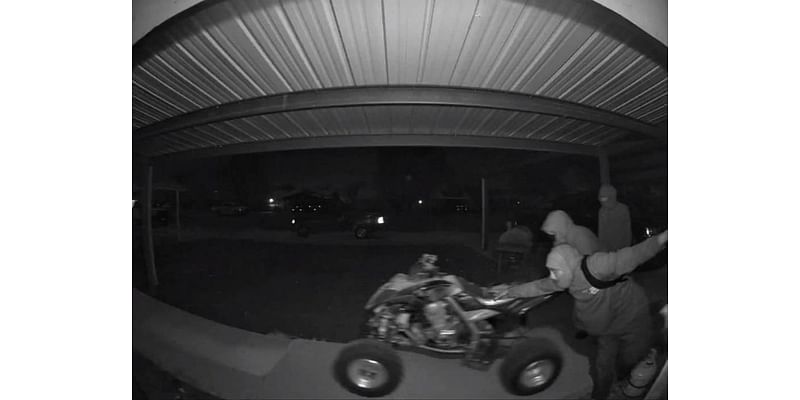 Kermit PD investigating four-wheeler theft