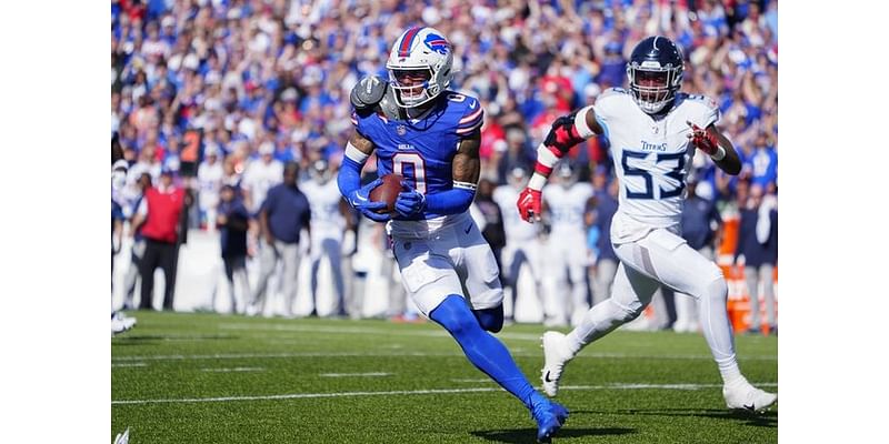 Bills WR Keon Coleman (wrist) out vs. Colts