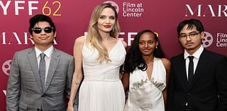 Angelina Jolie brings daughter Zahara and sons Maddox and Pax for a stylish appearance at Maria premiere during the New York Film Festival