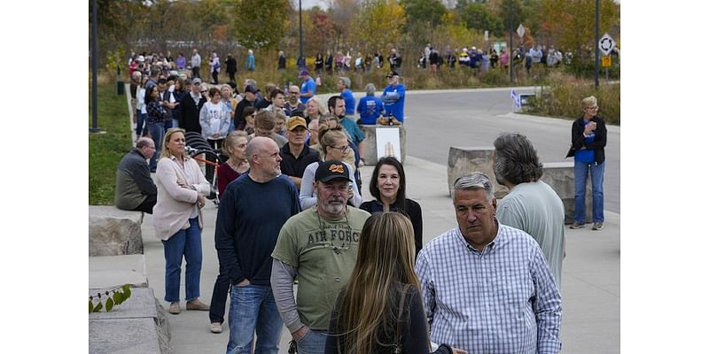 Election Day arrives in the U.S. with about 82 million votes already cast