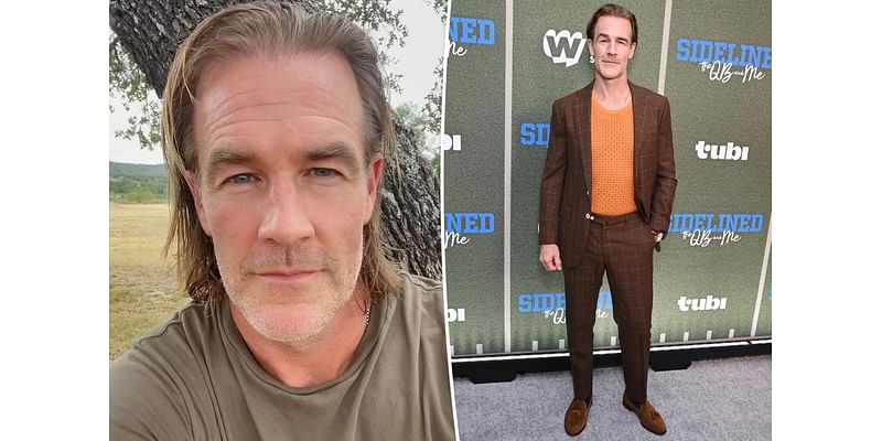 James Van Der Beek makes first red carpet appearance since sharing cancer diagnosis