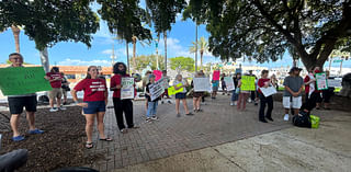 'Housing, not handcuffs': Lake Worth Beach residents rally in support of the homeless