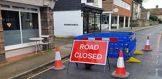 Residents express concern as sinkhole closes road