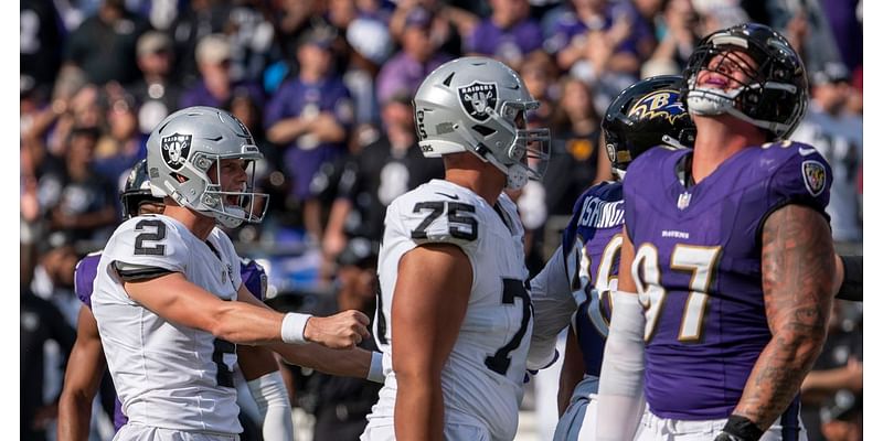 Raiders special teams: Daniel Carlson rebounds big time, AJ Cole steady in road win