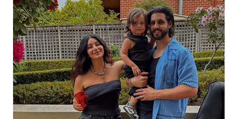 MAFS stars Martha Kalifatidis and Michael Brunelli ditch Melbourne Cup Carnival celebrations for low-key family weekend with son Lucius, one