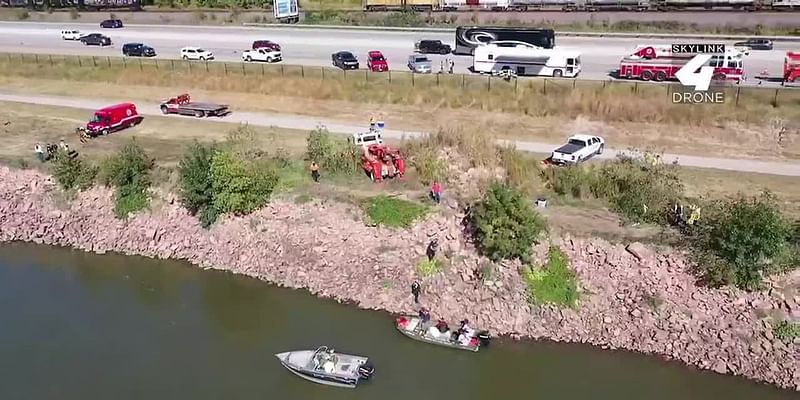 Driver of pickup that went into the Missouri River identified