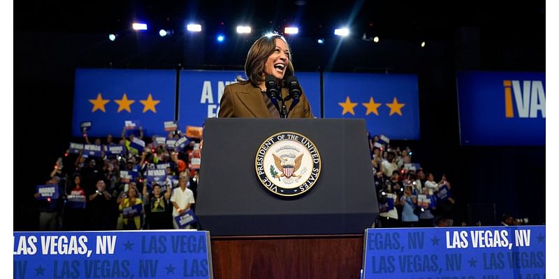 Kamala Harris Rallies Supporters In Nevada, Where She Has Narrow Lead Over Trump