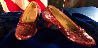 Judy Garland’s ruby slippers from Wizard of Oz up for auction two decades after they were stolen