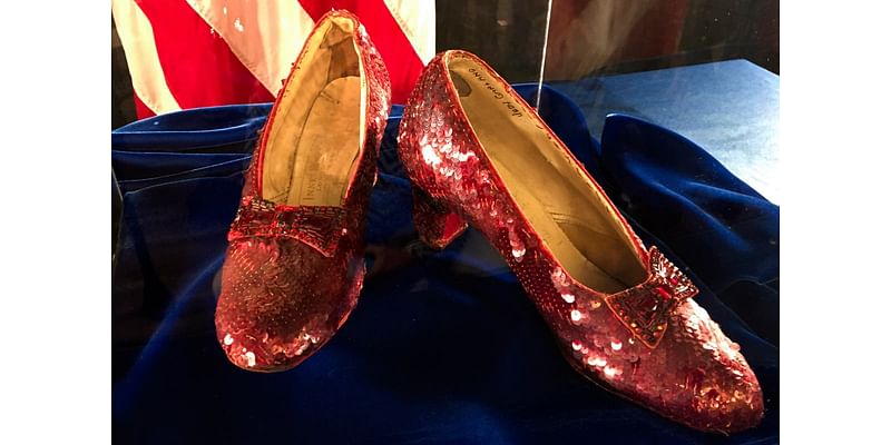 Judy Garland’s ruby slippers from Wizard of Oz up for auction two decades after they were stolen