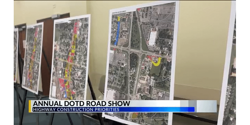 Here’s a recap on the DOTD Road Show and highway construction priorities