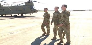 Michigan Army National Guard members talk about their hurricane relief effort missions in Florida