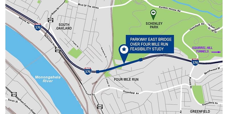 PennDOT hosts Wednesday night meeting on feasibility study to fix Parkway East bridge