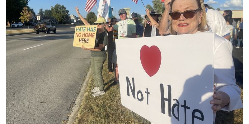 Local Democratic Party holds peace rally in Springfield after threats