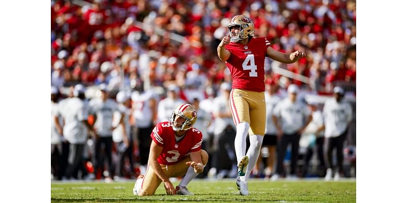 Deebo Samuel swipes at 49ers long snapper’s throat after Jake Moody missed FG