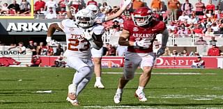 Texas football RB Jaydon Blue reemerged with strong performance against Arkansas Razorbacks,