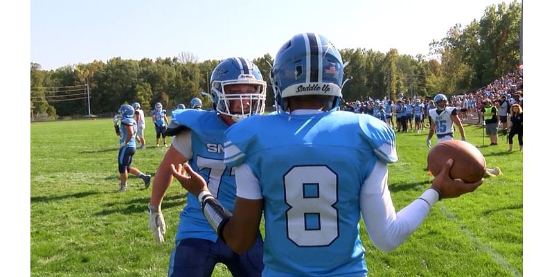 SMWC Pomeroys win 37-0 over Oakland City to stay unbeaten