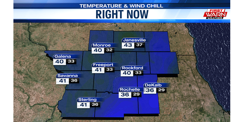 Warmer temperatures moving back in