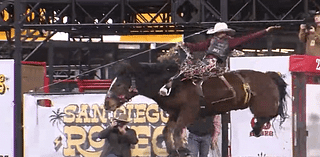 Petco Park once again hosting the San Diego Rodeo, activists try pulling back the reigns