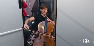 Baltimore cellist treats passengers on Southwest flight to free 35,000-foot concert