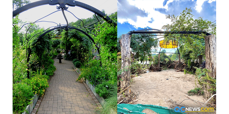 ‘Heaven on earth’: Beloved Lake Lure Flowering Bridge was among the landmarks wiped out by Helene