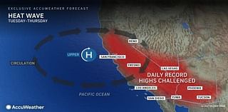 Autumn heat wave to build in California, Arizona, Nevada